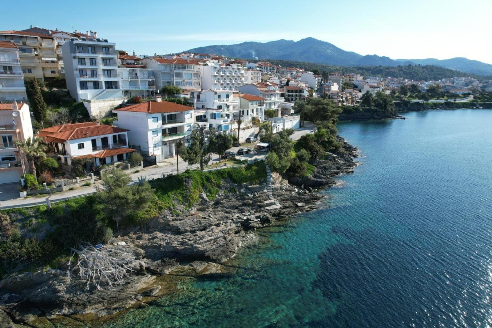 Anemos Seaside Apartment 新马尔马拉斯 外观 照片